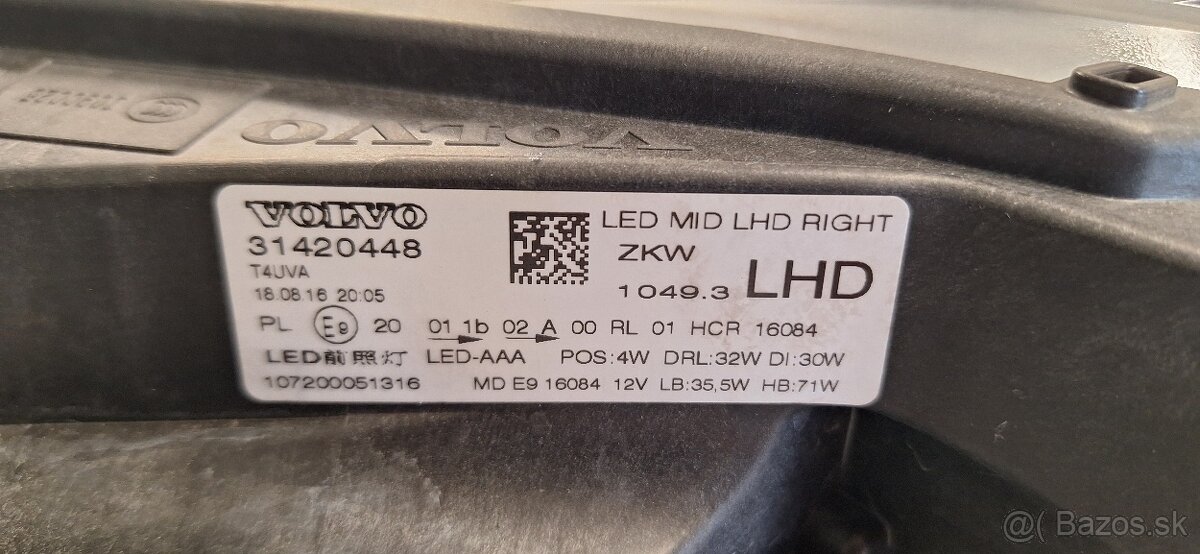 Svetlo full Led Volvo V40 - 3