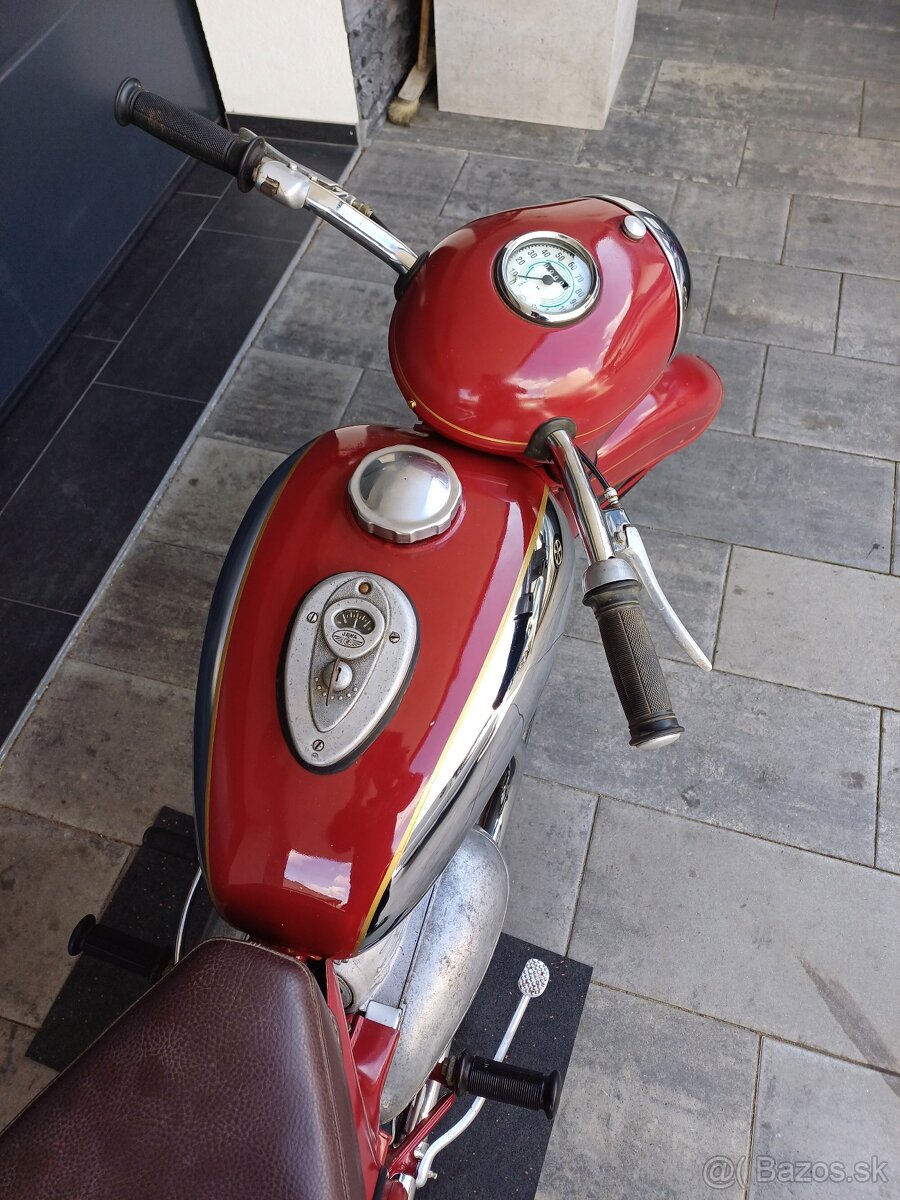 Jawa 250/353 kývačka s TP - 3