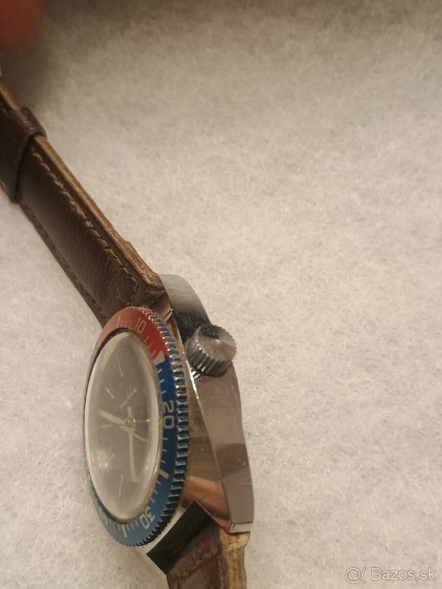 Ruhla diver Pepsi vintage hodinky - 3