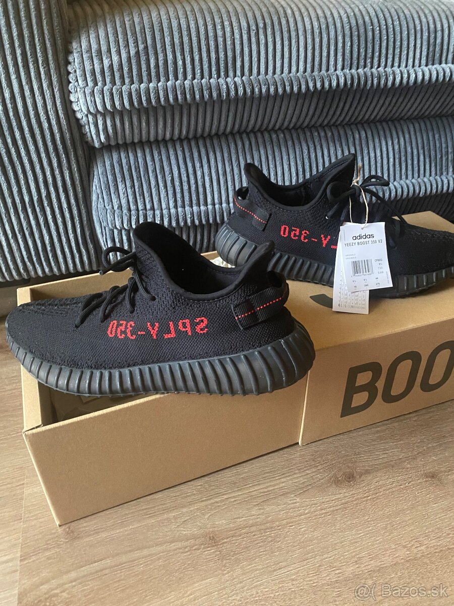 YEEZY Boost 350 V2 "Black Red" "bred" - 3