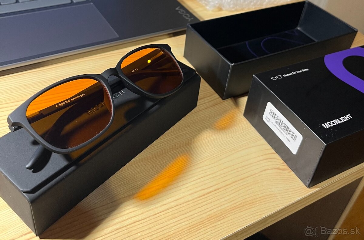 Predám okuliare MOONLIGHT Luna 4.0 – pre lepší spánok - 3