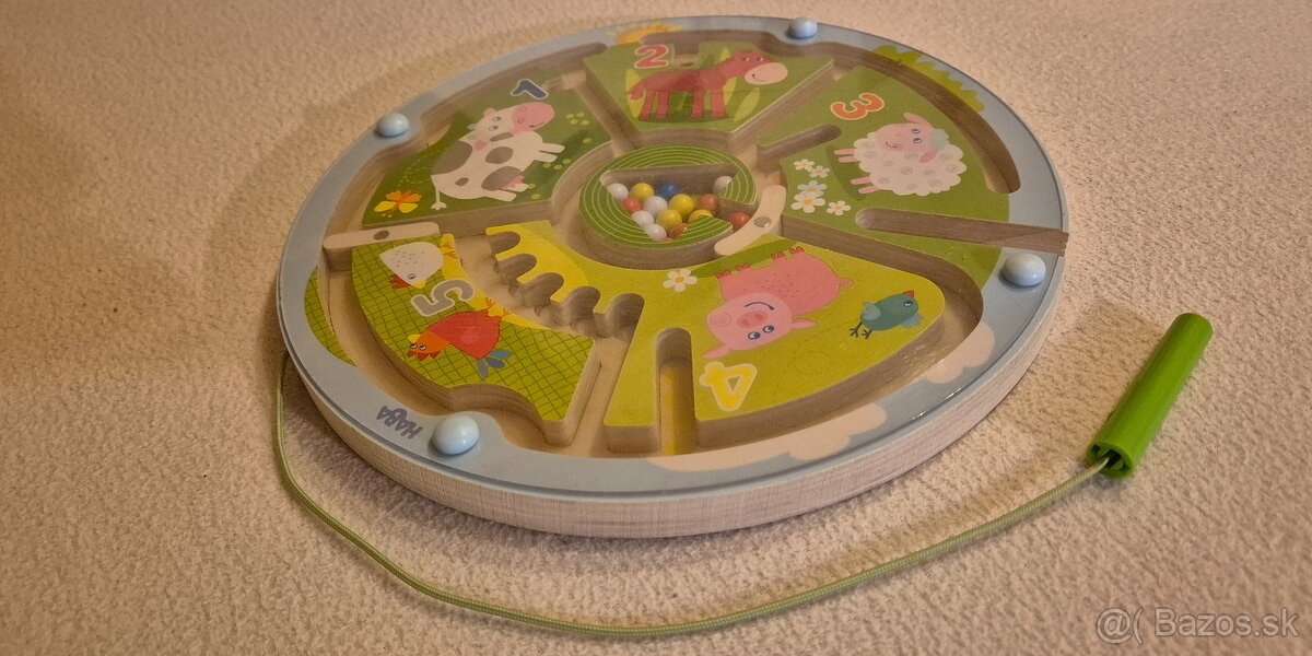 Magnetický labyrint s perom (Farma a čísla) - 3