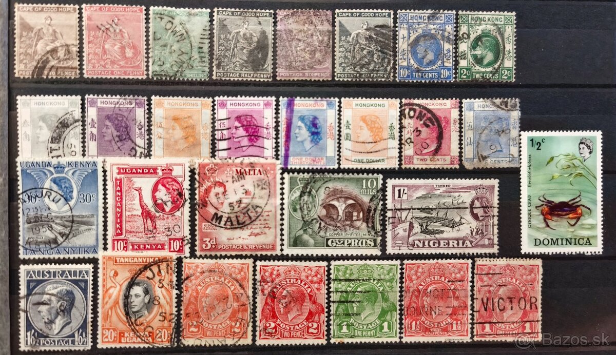 Známky Britské spoločenstvo - 3