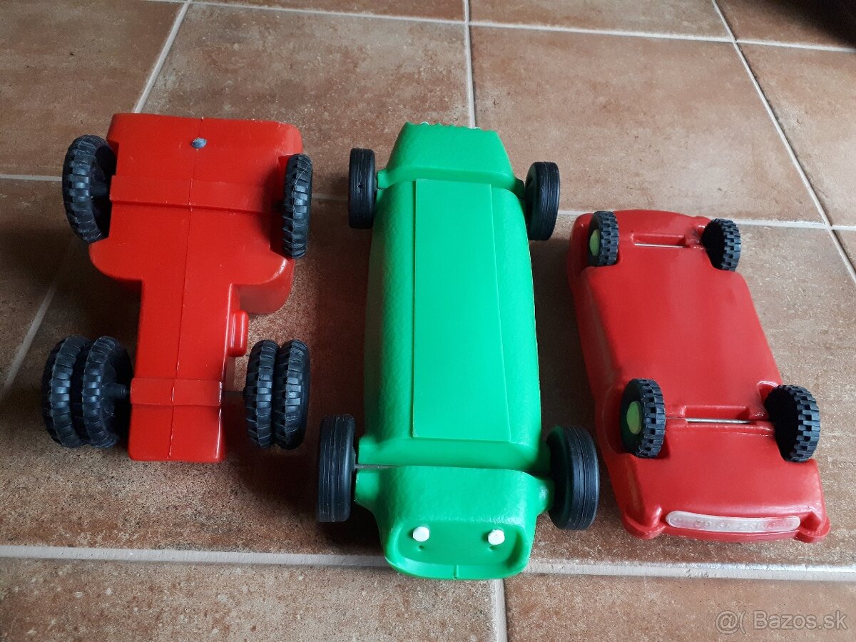 Plastova stara hracka - 3 kusy - 3