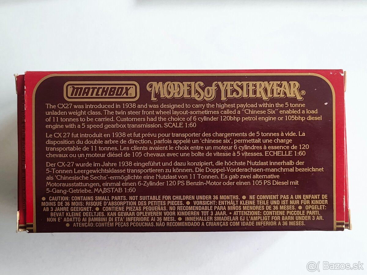 Matchbox - Models of Yesteryear - 90-te roky - 3