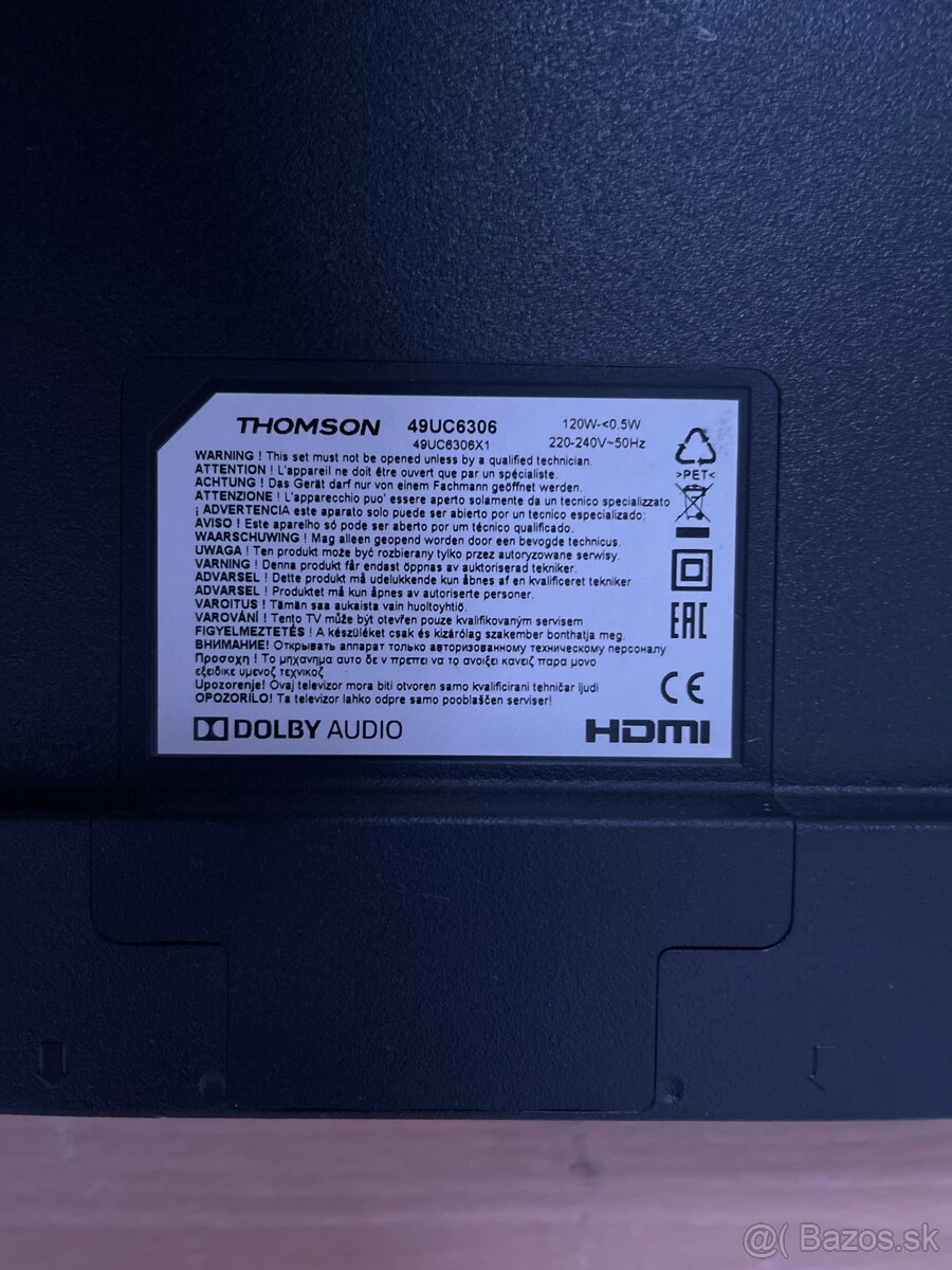 4K Ultra HD Smart TV Thomson (124 cm) - 3