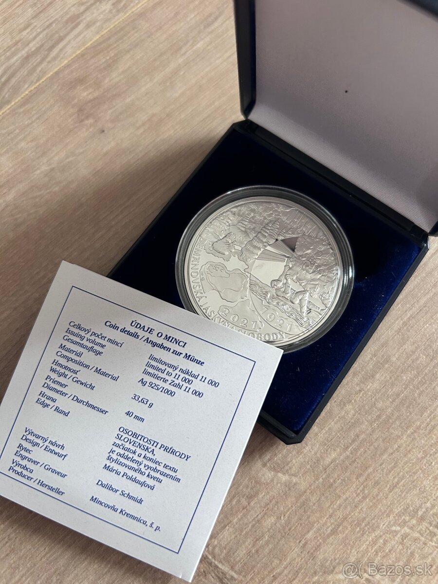 Proof strieborné mince - 3