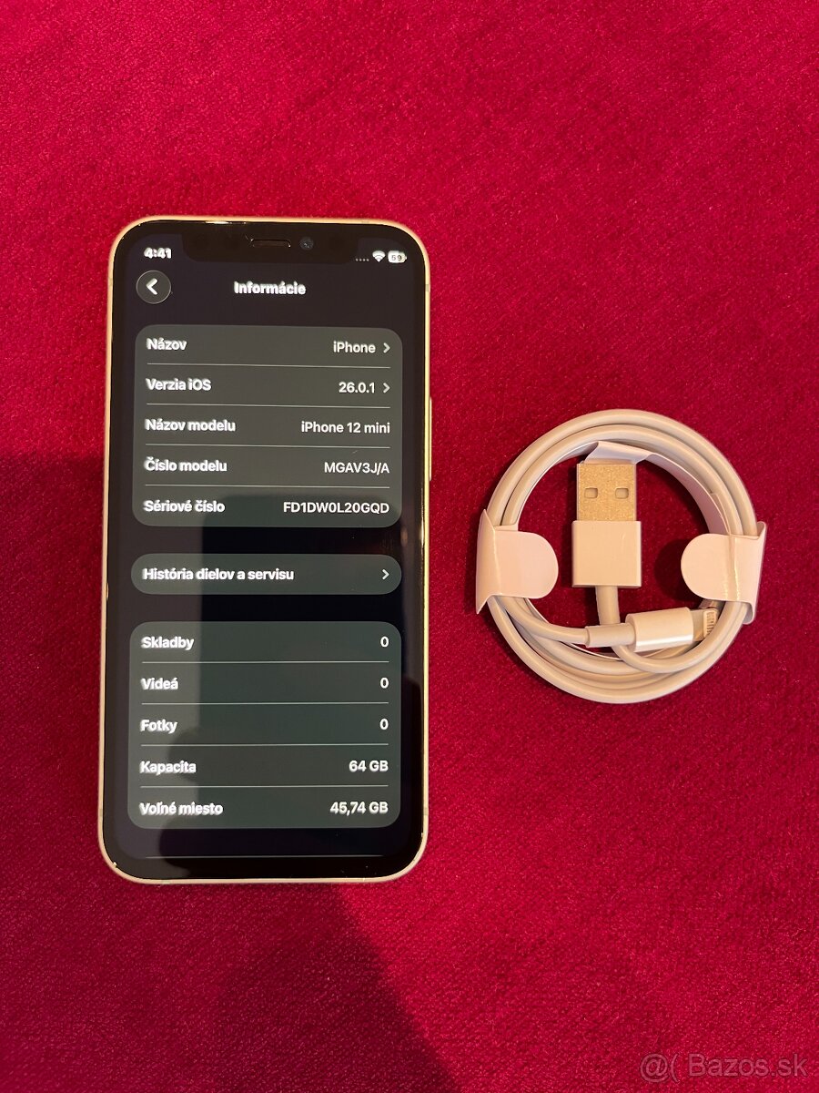 Apple Iphone 12Mini/64GB - pekný stav, odblokovaný - 3