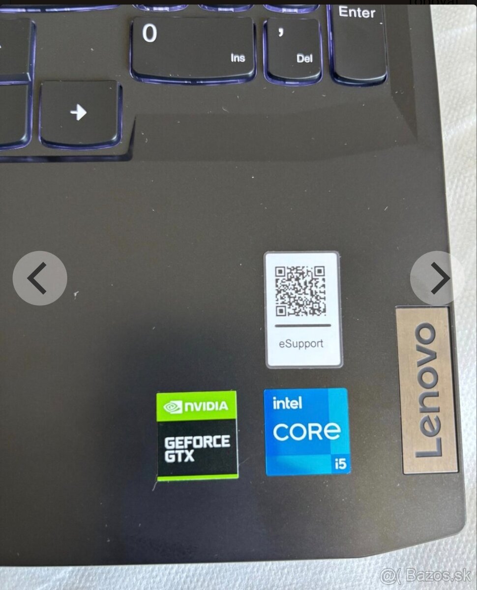 Predám vymením herný notbuk 99% zdravie batéria, podsvietená - 3