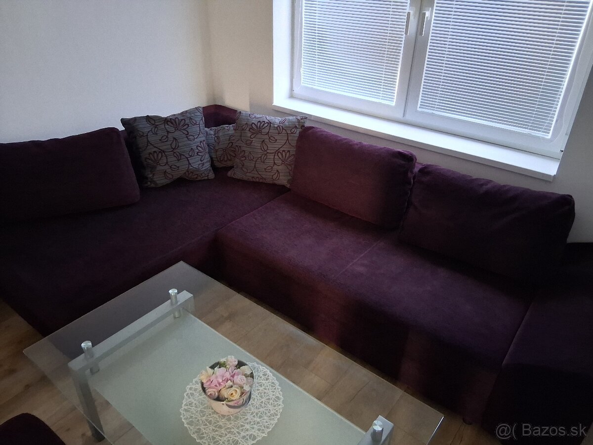 Rohová sedačka, pohovka, gaučovka, - 3