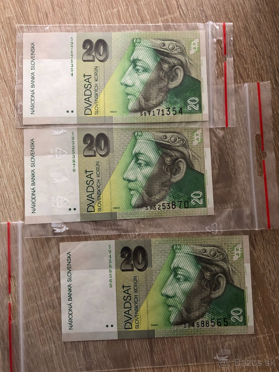 20 korún Slovenských - 3