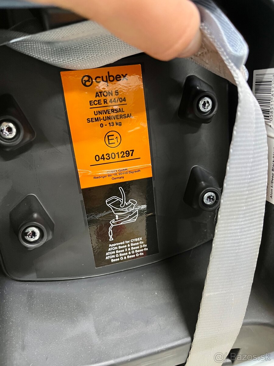 Autosedačka Cybex Aton 5 s bázou na isofix - 3