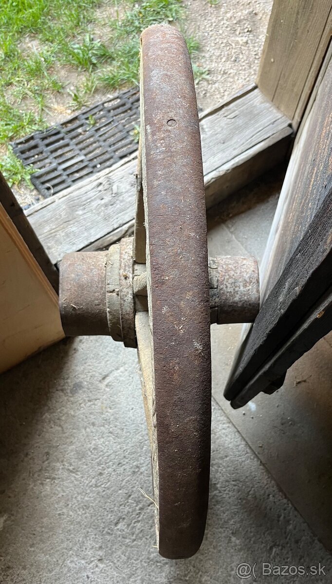 Drevene koleso z voza - 3