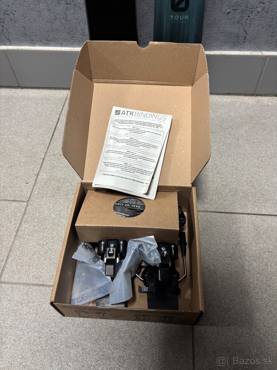 Skialpové lyže Lusti viazanie ATK V-crest 10 - 3