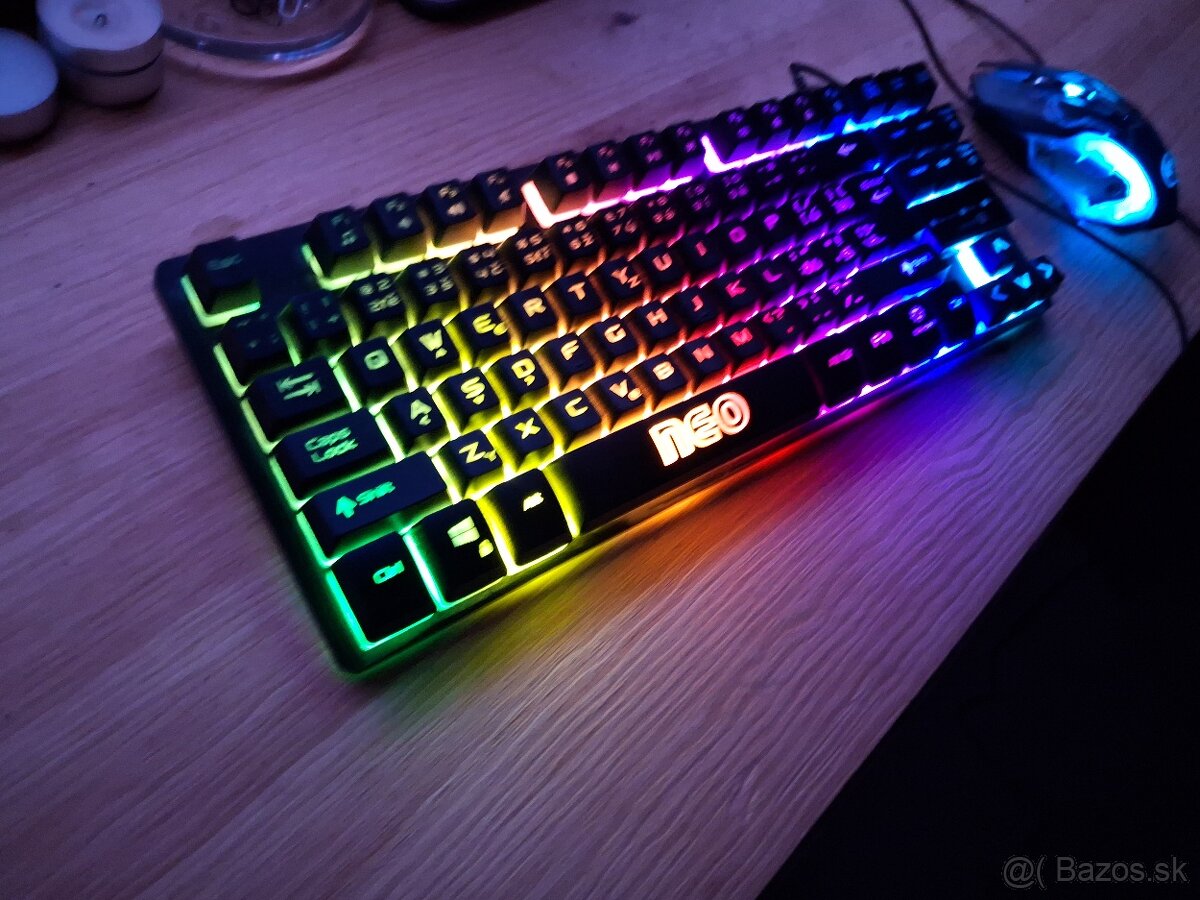 Predám: Neo klávesnicu a myš (kabelážové) - 3
