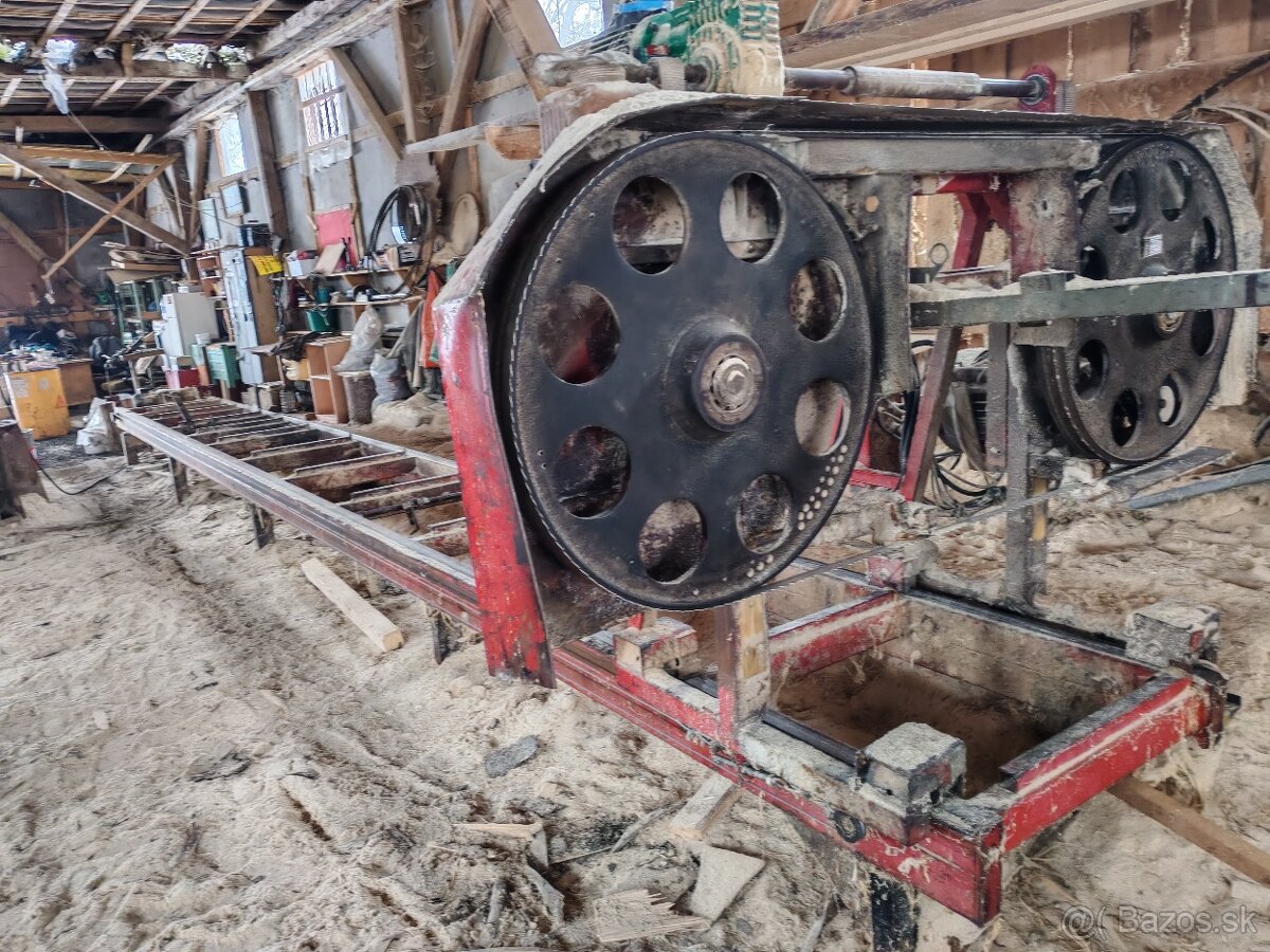 Kmeňová píla, gáter, pásová píla 9m - 3