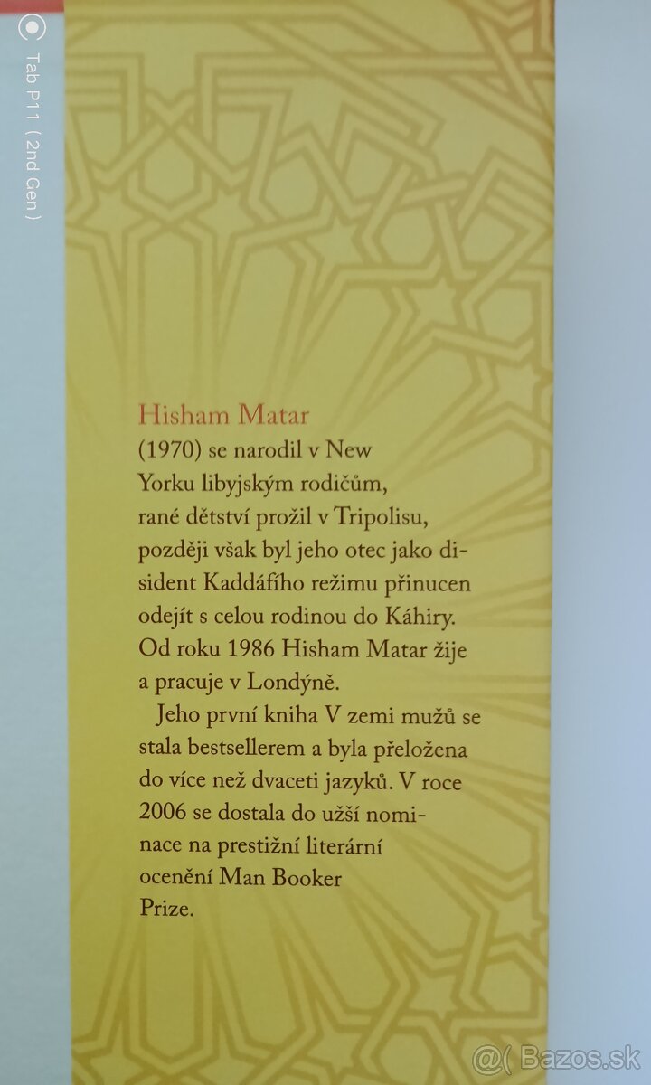 Hisham Matar - V zemi mužů - 3
