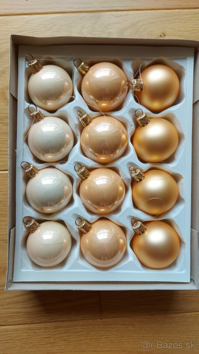 Vianočne sklenené gule - 3