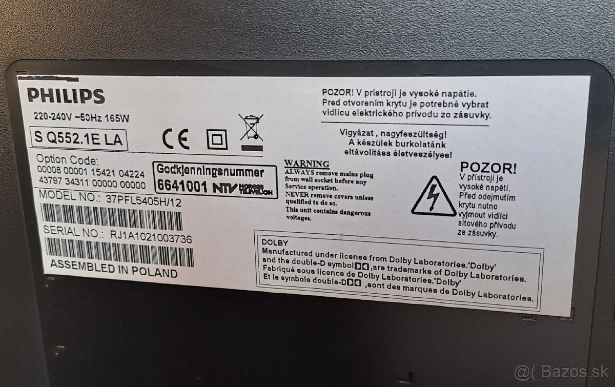 Predám FHD LCD 94cm PHILIPS - 3