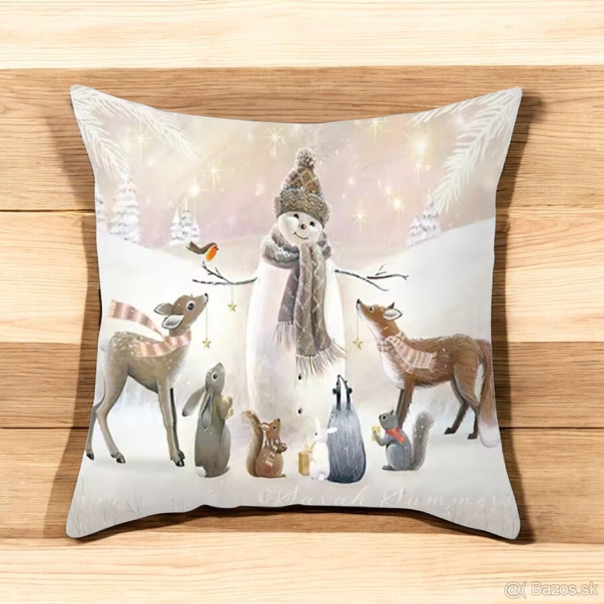 Vianočné zimné obliečky na vankúše - 3