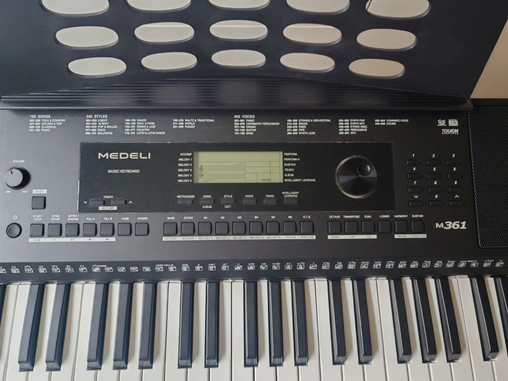 Keyboard Medeli M361 - 3
