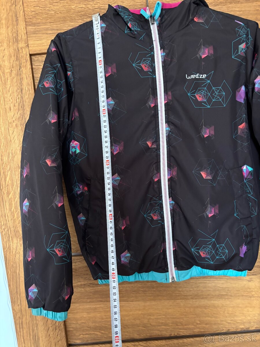 Dievčenská zimná vetrovka obojstranná - 3