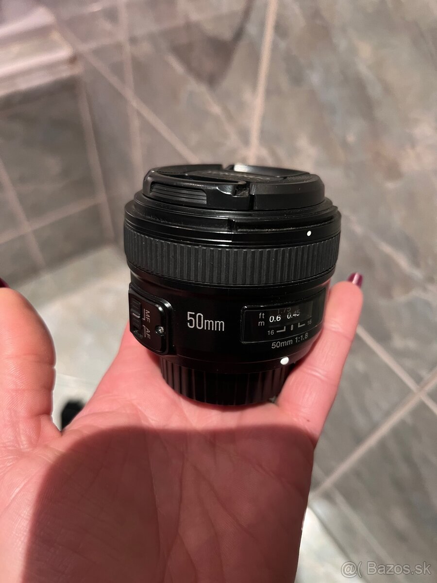 Objektív Yongnuo 50mm f/1.8 - 3