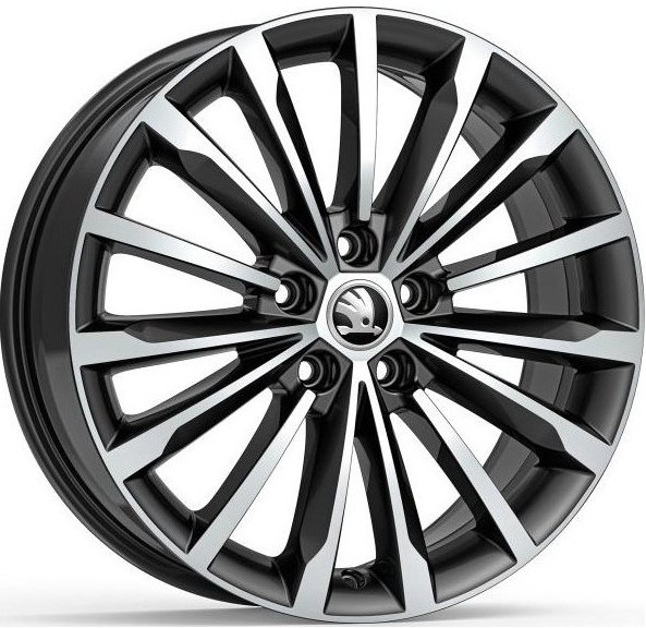 originál zimni sada alu Škoda Karoq R18 - 5x112 - 3