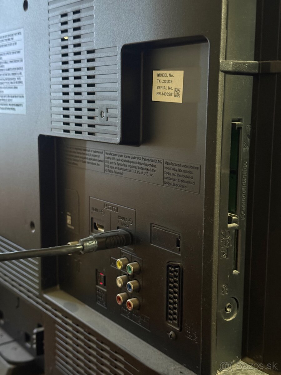 Panasonic Viera TX-L32U3E 32” Full HD LCD TV - 3