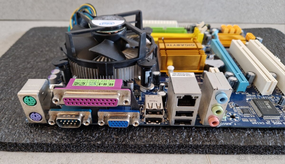 Gigabyte GA-G31M-ES2L , socket 775 , DDR2 - 3