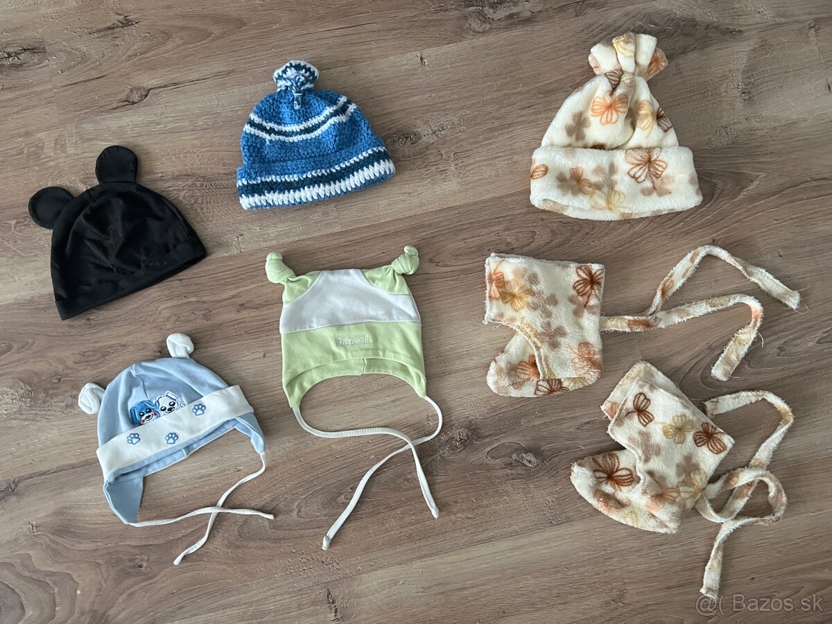 Capacky/topanočky a čiapky - 3
