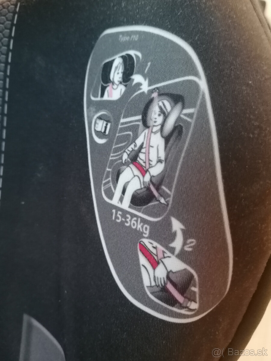 Predám detskú autosedačku Nania Racer - 3