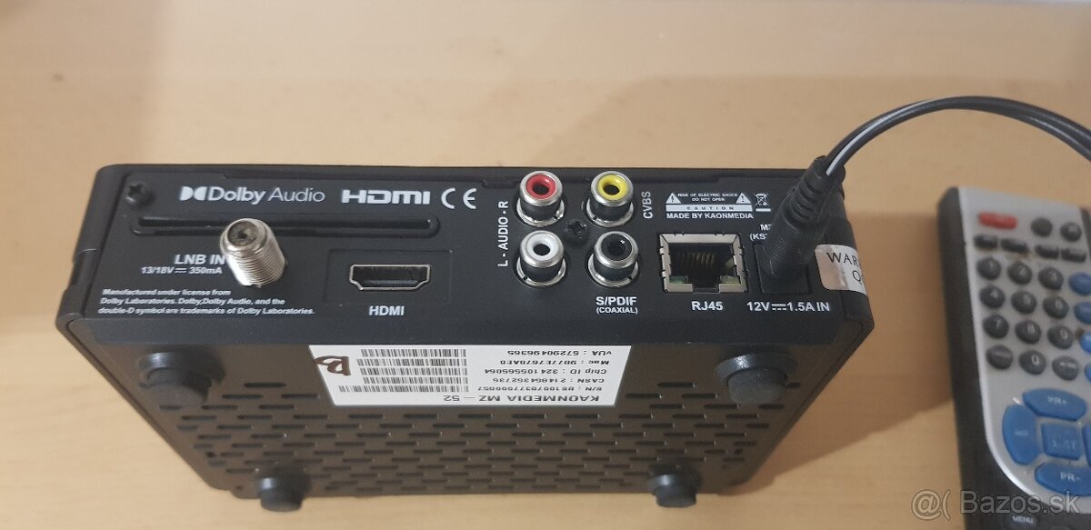 Predám satelitný komplet : parabola + TV + prijímač 2x - 3