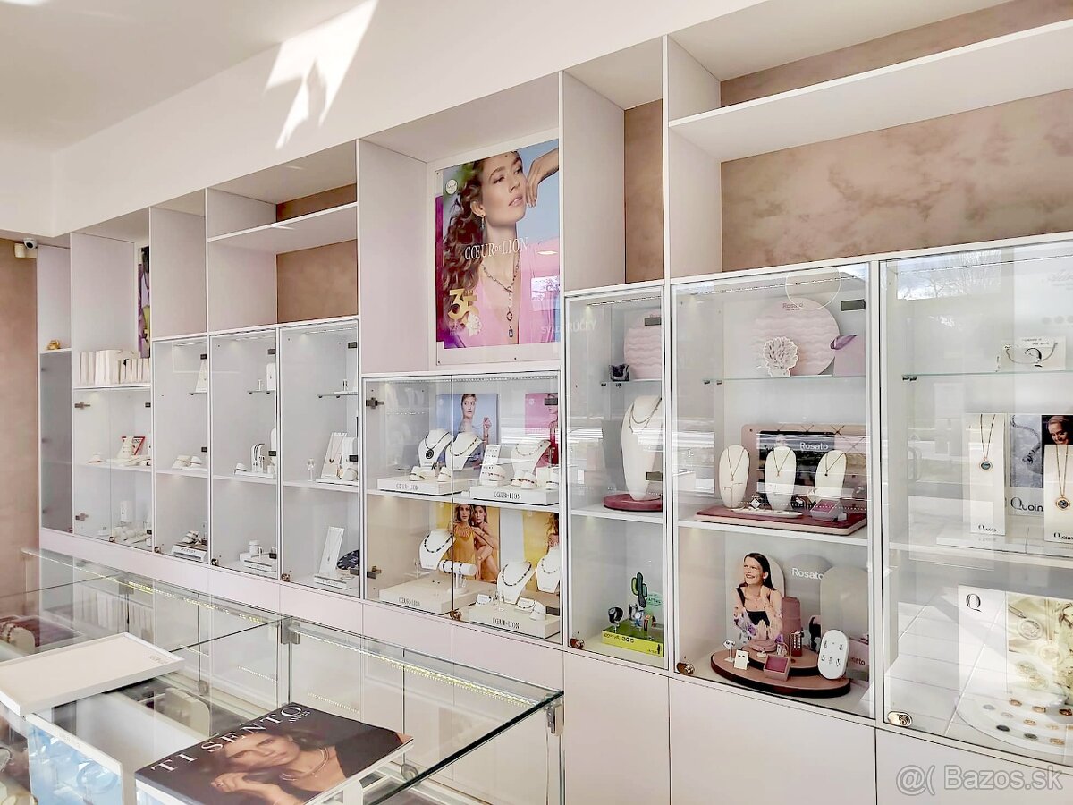 Luxusné predajné vitríny s LED osvetlením - 3