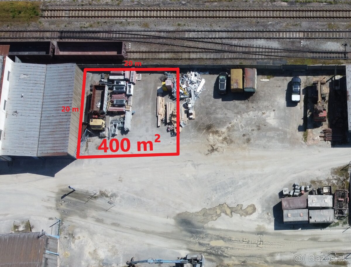 Spevná plocha - 400 - 3000 m² - Kostoľany nad Hornádom - 3