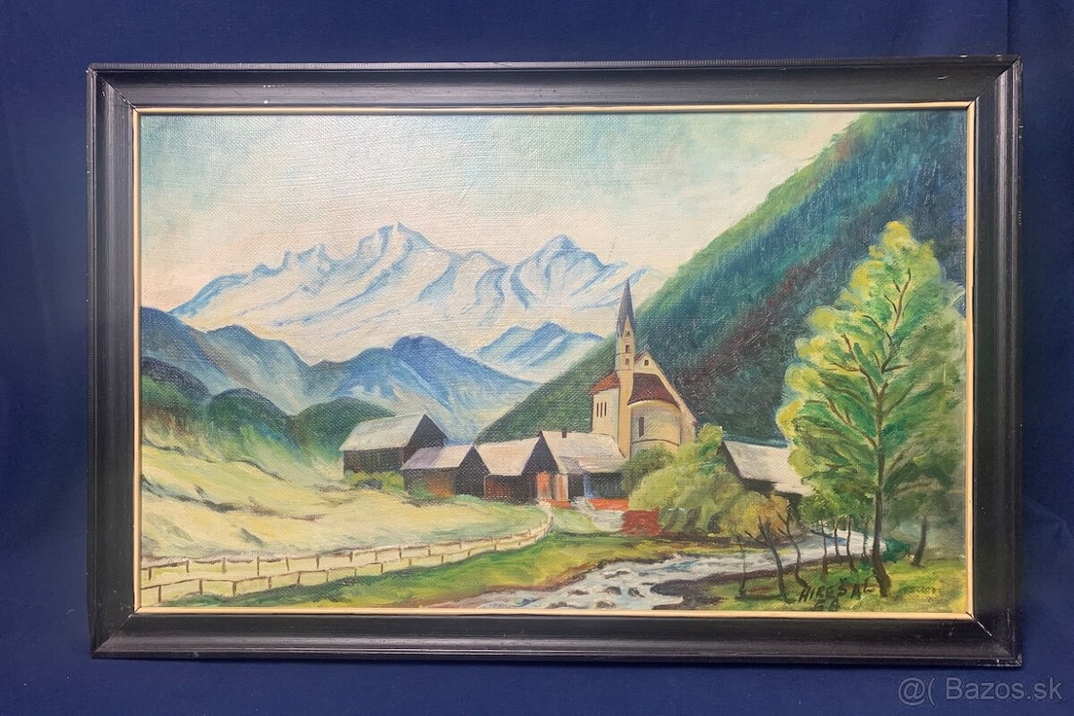 Obraz olejomalba na sololite 47/72cm - 3