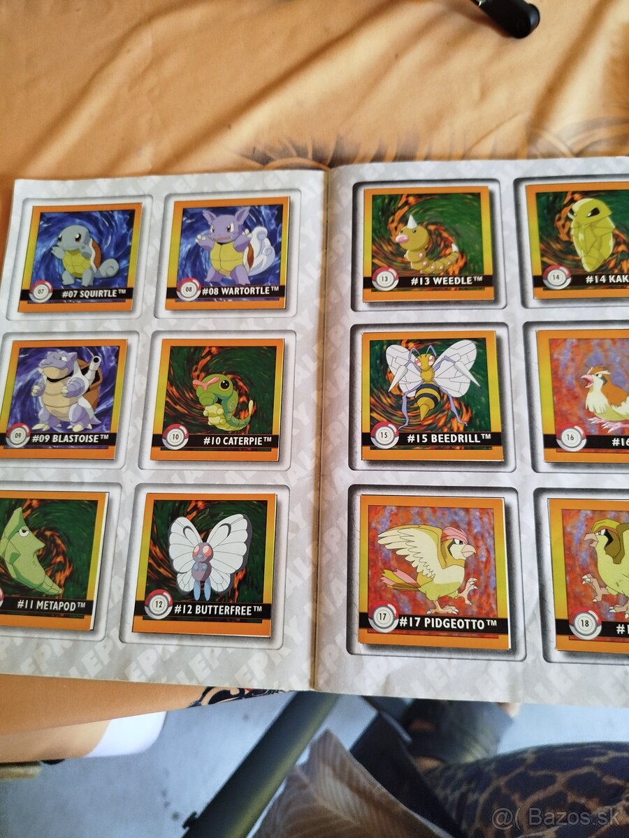 Pokémon sticker a nalepkovy album - 3