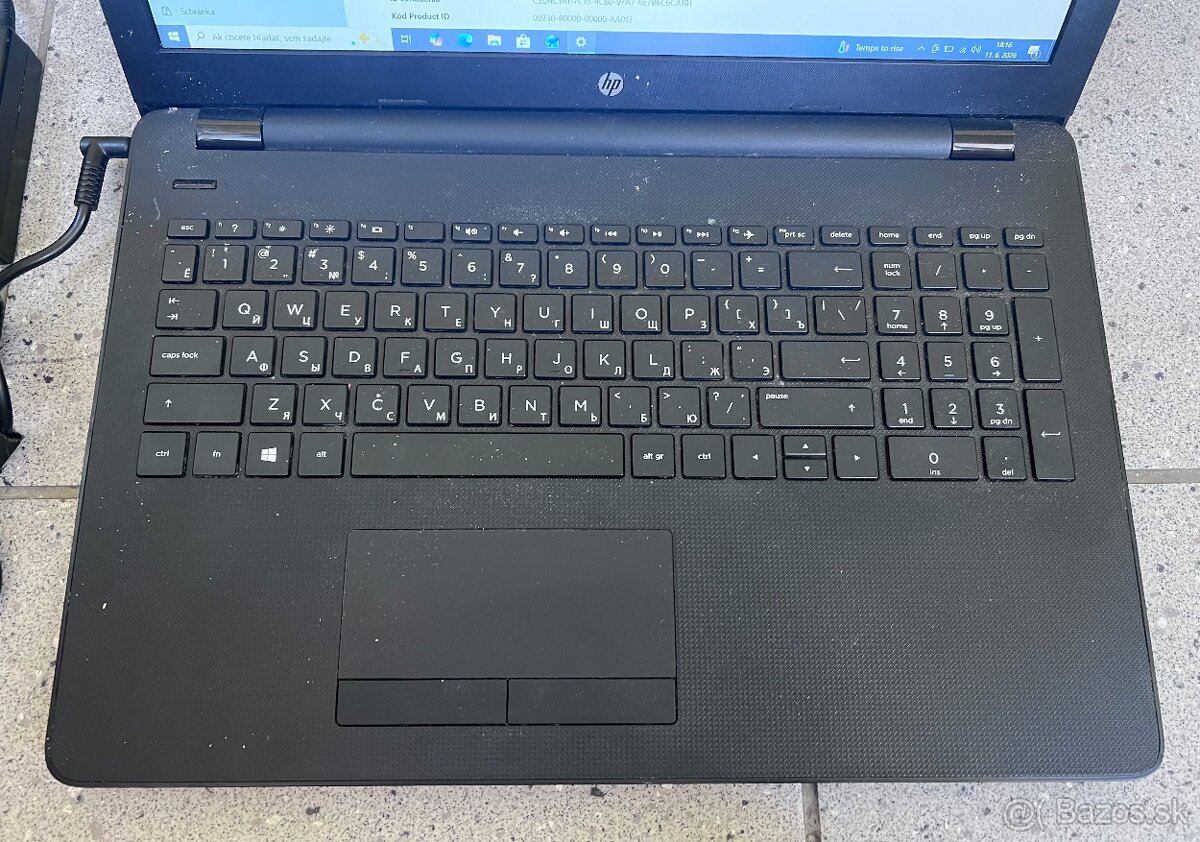 HP notebook / AMD A6 / 4GB RAM / 128GB SSD / Full HD - 3