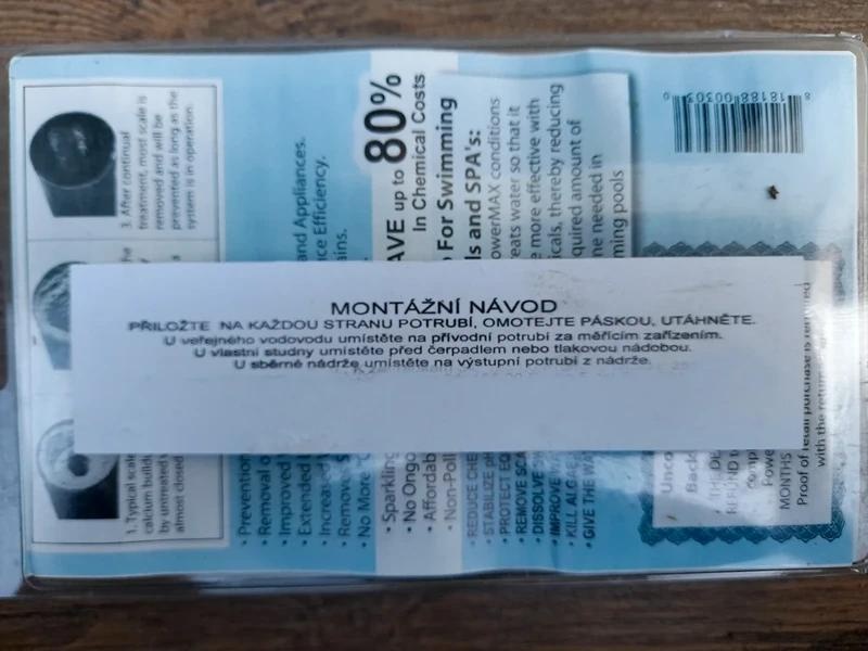 Magnetický zmäkčovač vody - 3