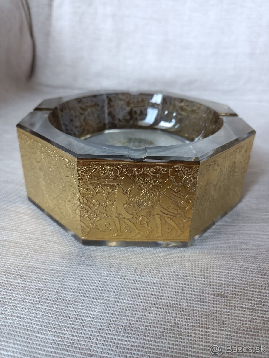 Moser popolník art deco - 3