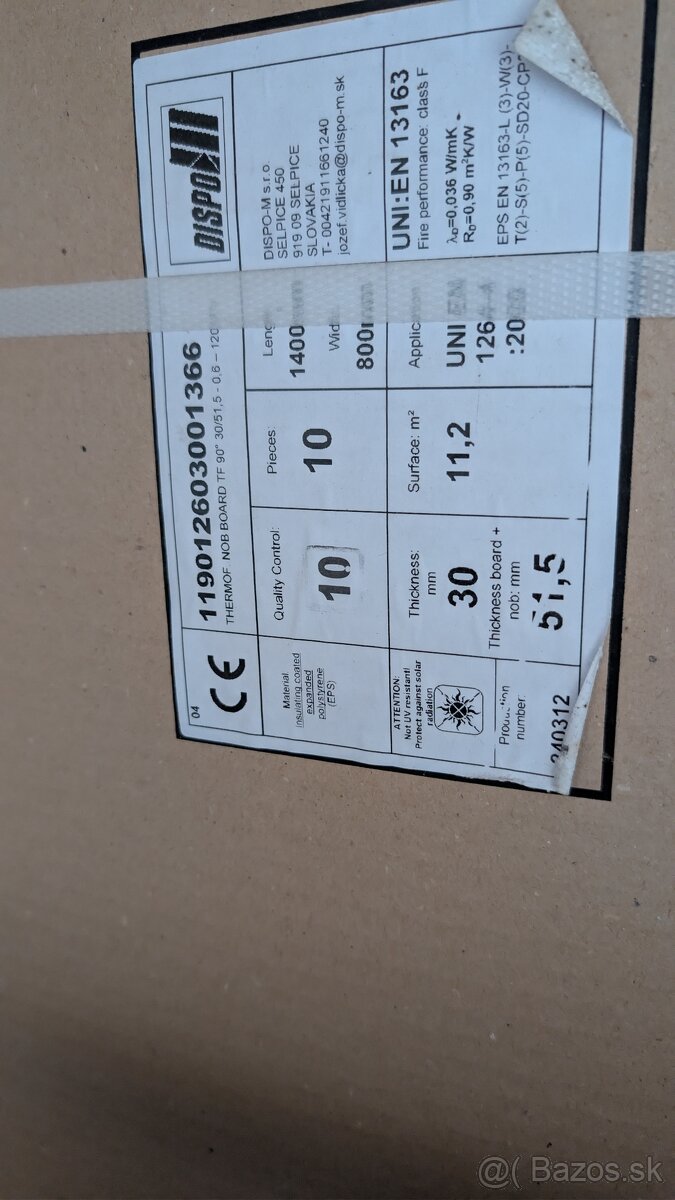 Systemova doska 30mm - 3