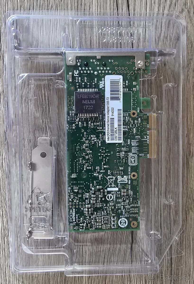 Serverová sieťová LAN karta Intel I350 T2 2x1Gb, nová - 3