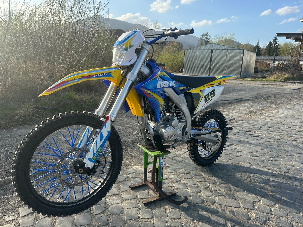 NOVE Enduro Mikilon MZK 250cm3 kolesá 21/18 + Štartér