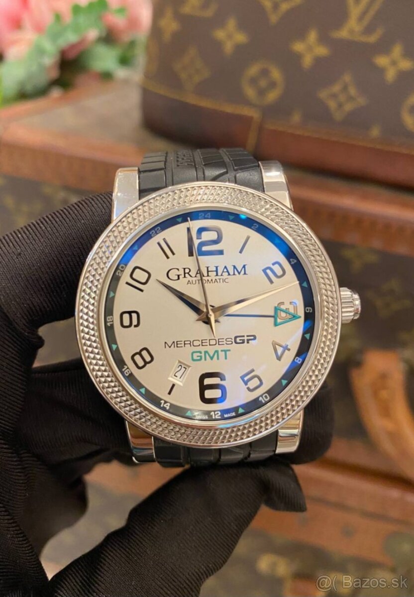 Graham, model Mercedes Grand Prix, originál hodinky - 3