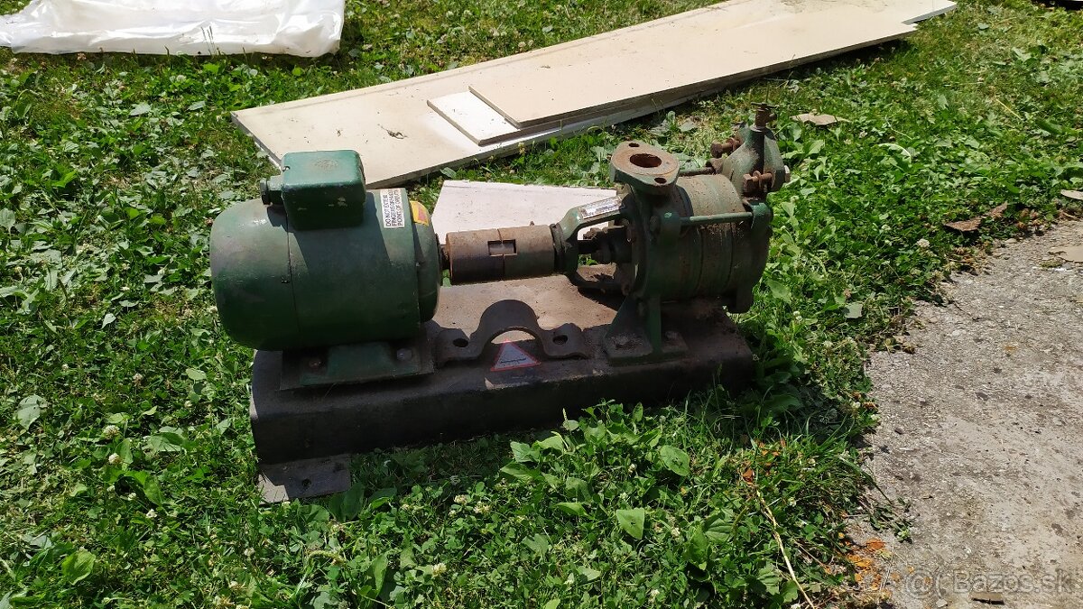 Vodné čerpadlo s elektromotorom - 3