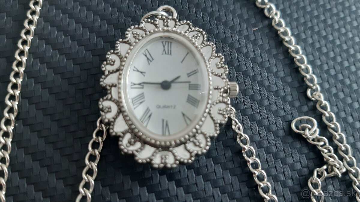 Dámsky náhrdelník-hodinky - 3