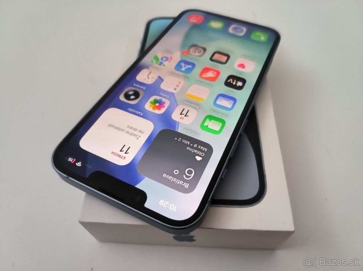 apple iphone 14 128gb Blue / Batéria 100% - 3