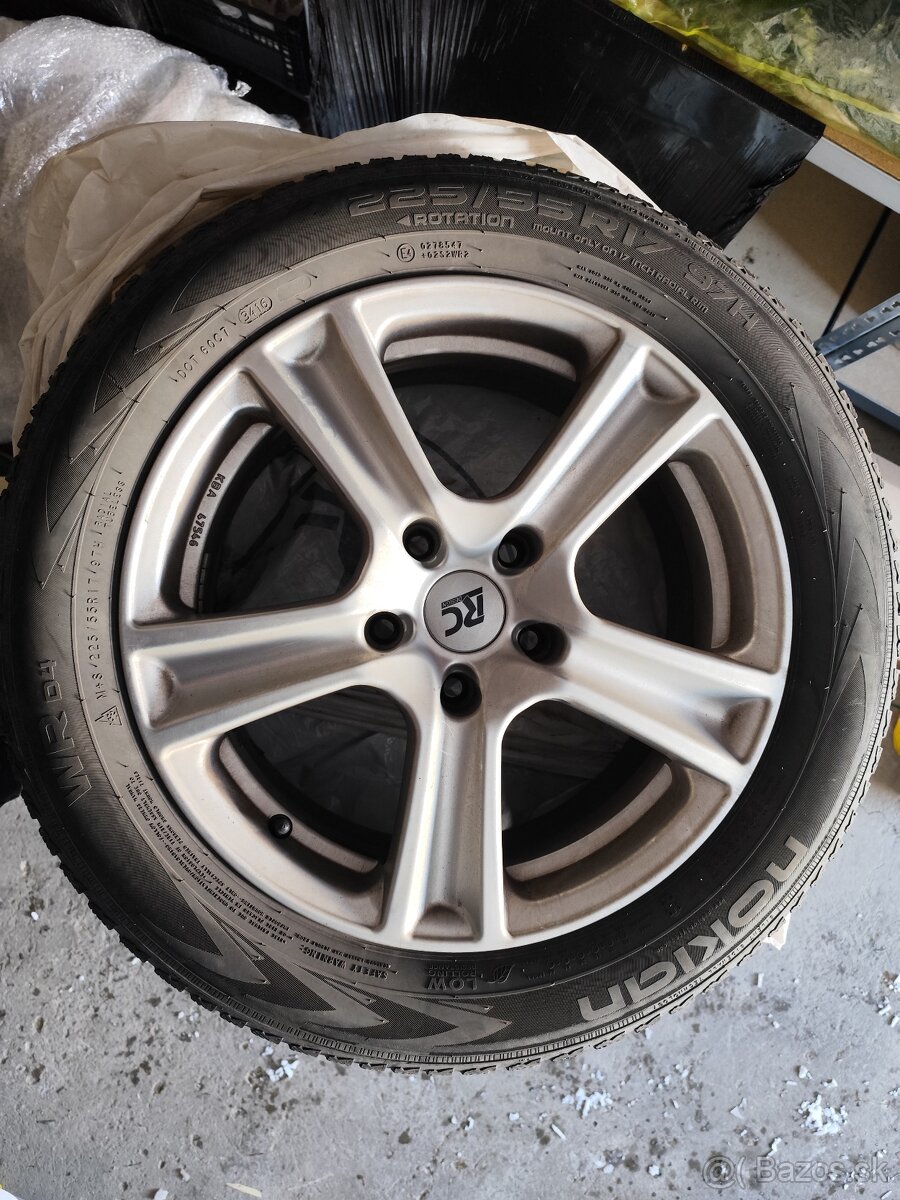 Elektróny hliníkové disky 225/55R17 - 3