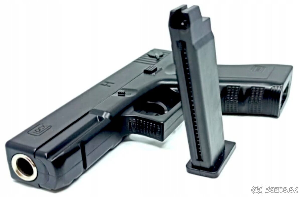 PIŠTOĽ NA GULIČKY GLOCK 17 REPLIKA ASG - 3