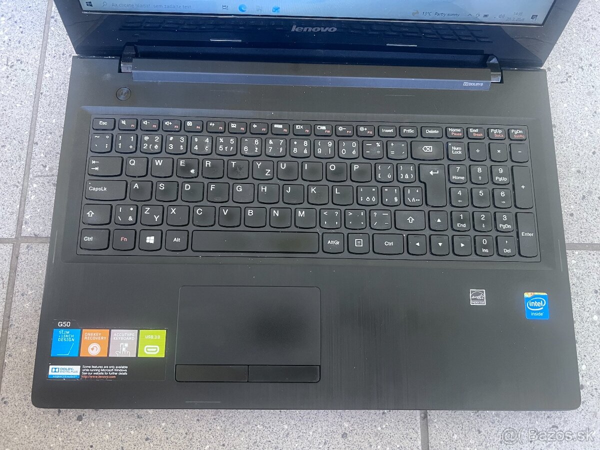 Lenovo G50 / Intel N2840 / 4GB RAM / 128GB SSD / 15.6" - 3